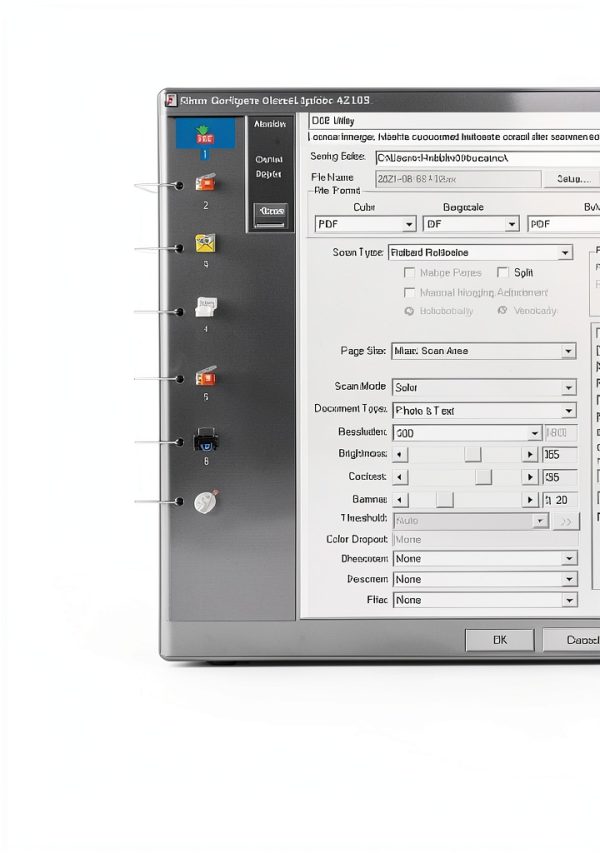 Plustek A320E Flatbed Scanner Large Format 12x17-4